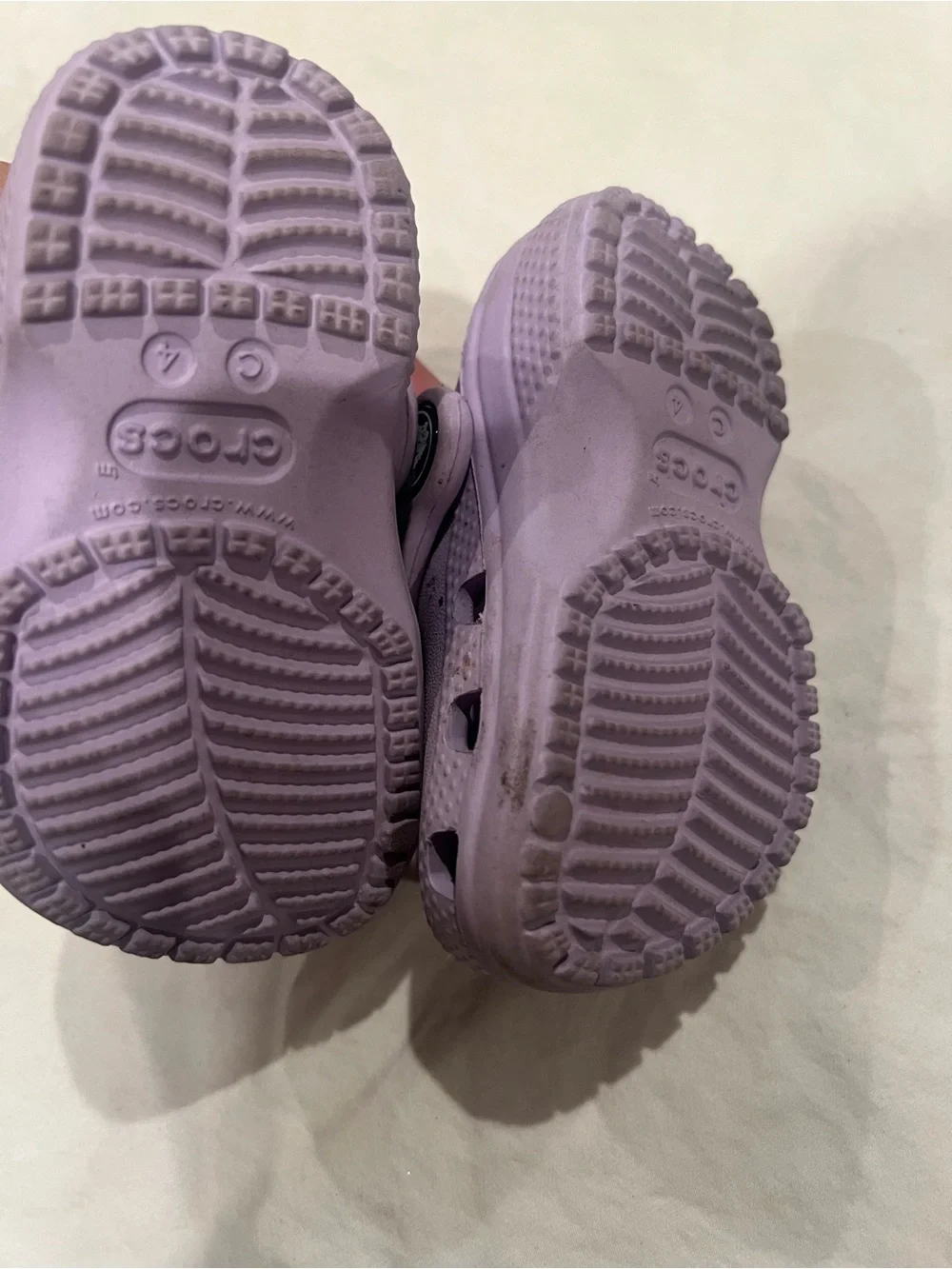 CROCS Kids Classic Clog in Light Purple